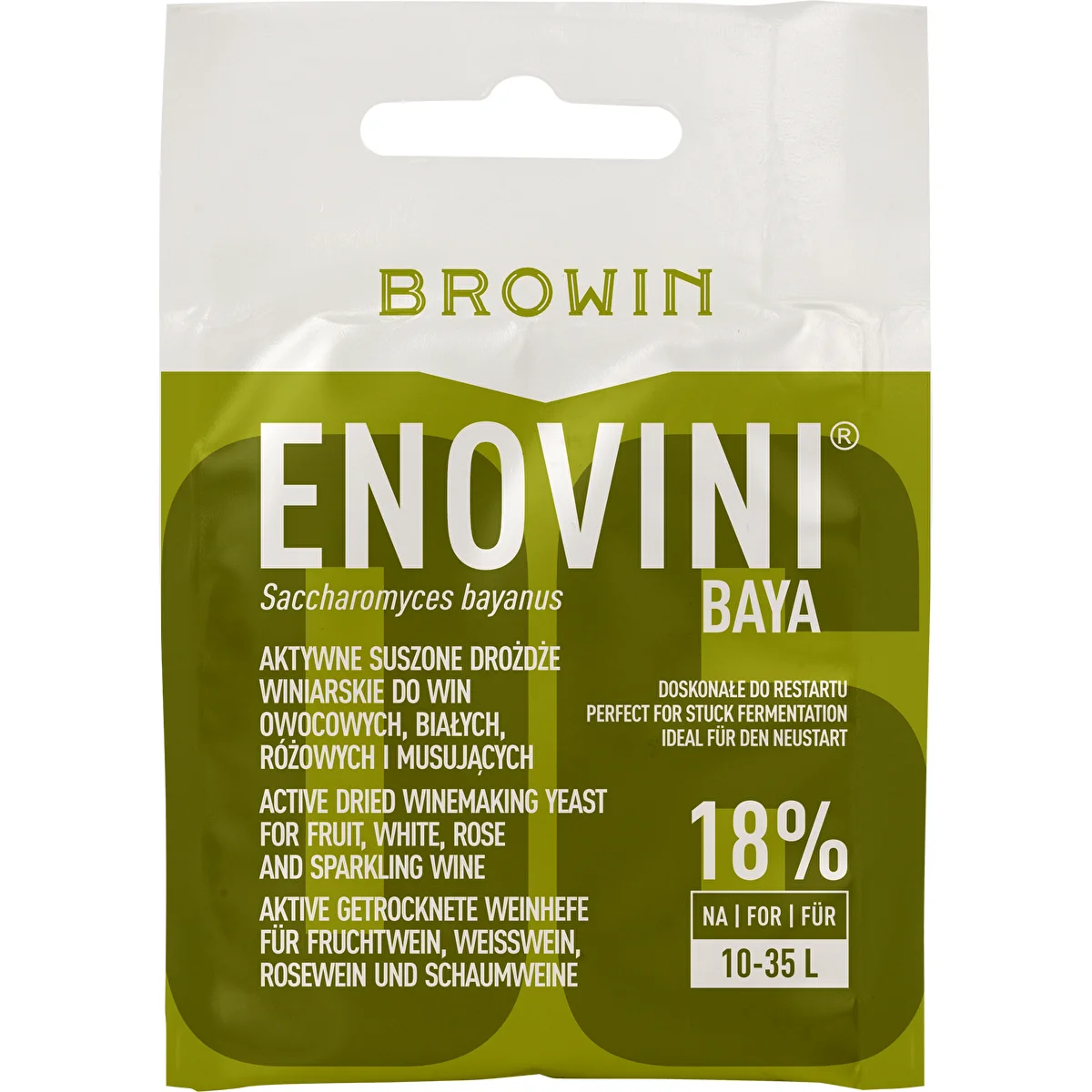 Drożdże winiarskie Enovini® BAYA, 7 g