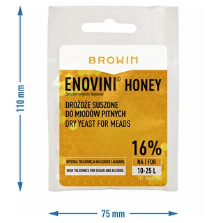 Drożdże winiarskie Enovini® HONEY, 10 g – zdjęcie 3