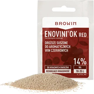 Enovini® OK RED - drożdże winiarskie obniżające kwasowość 7 g – zdjęcie 3