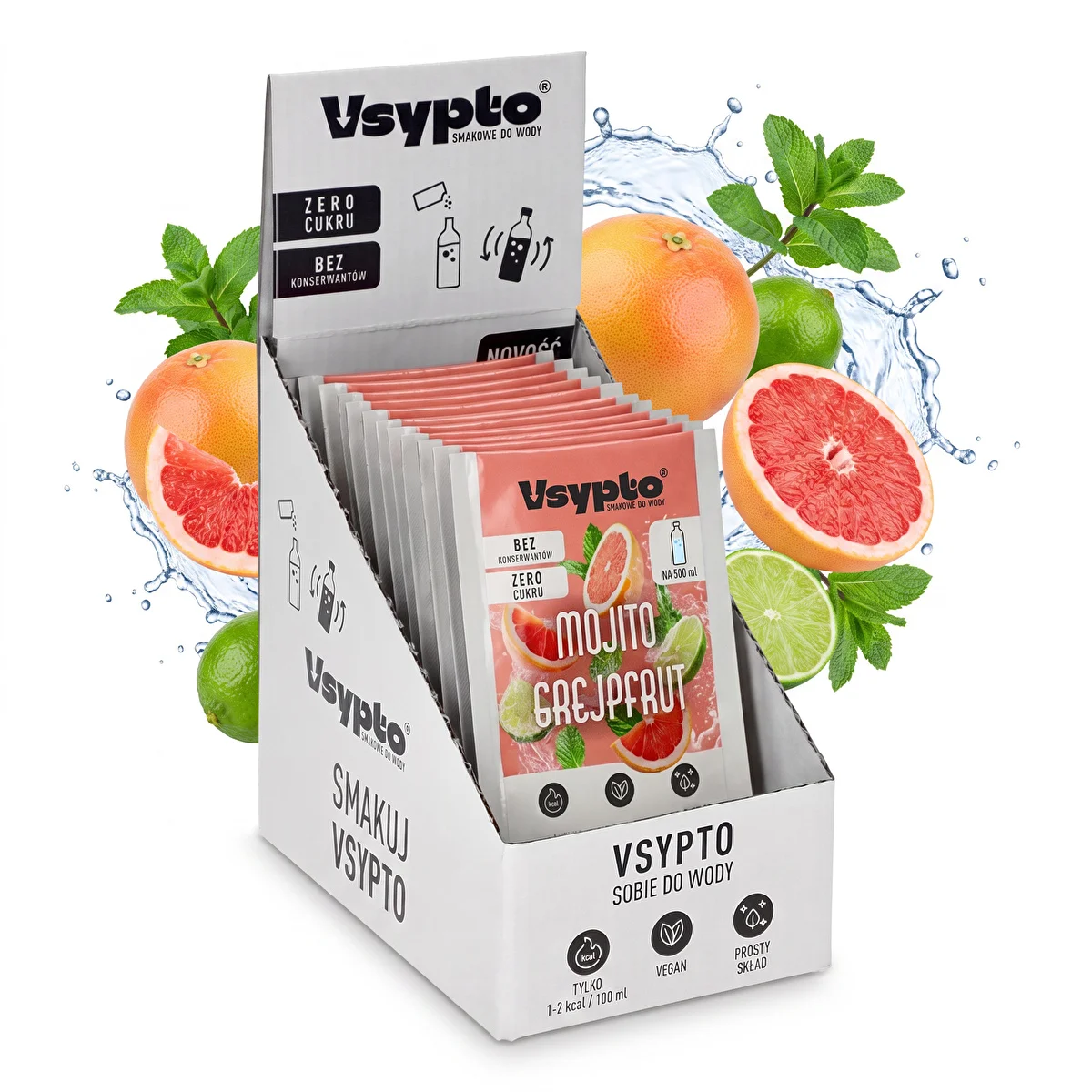 Vsypto Mojito Grejpfrut - zestaw 15x3g