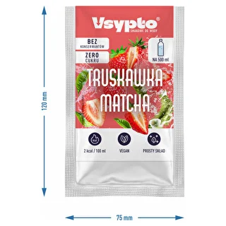 VSYPTO o smaku Truskawka Matcha, 3g – zdjęcie 4