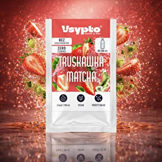 VSYPTO o smaku Truskawka Matcha, 3g – zdjęcie 5