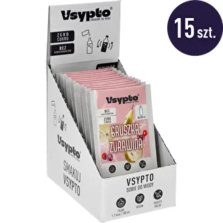 Vsypto Gruszka Żurawina - zestaw 15x3g – zdjęcie 2