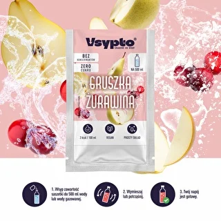 VSYPTO o smaku Gruszka Żurawina, 3g – zdjęcie 6