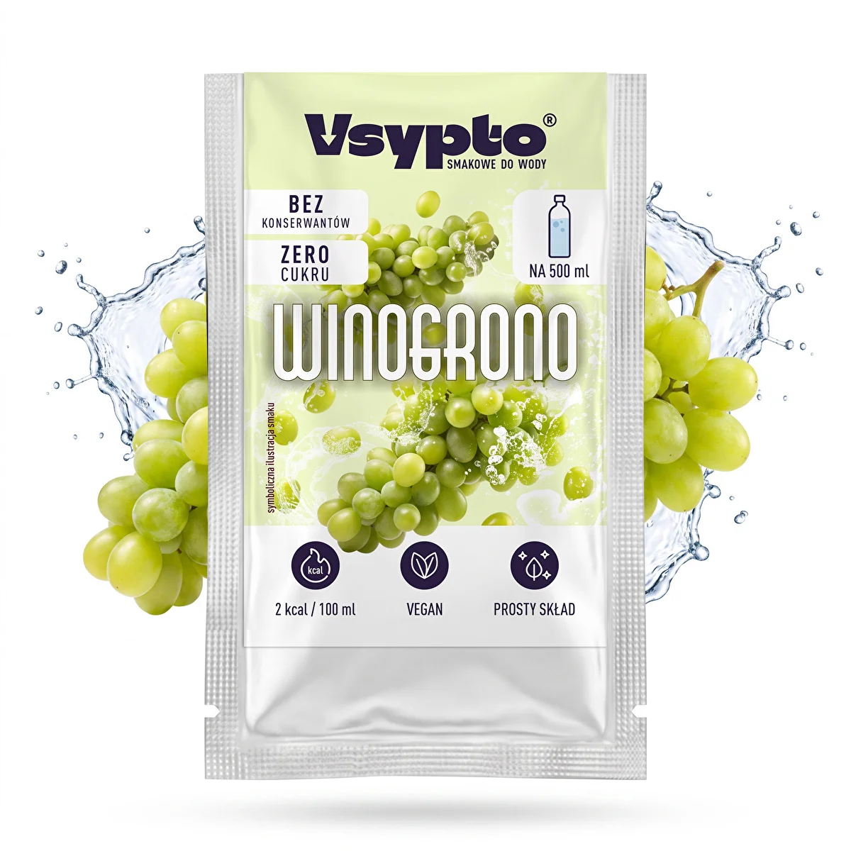 VSYPTO o smaku winogron, 3g