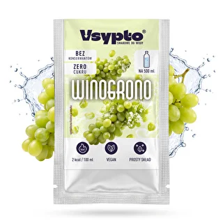 VSYPTO o smaku Winogrono jasne, 3g