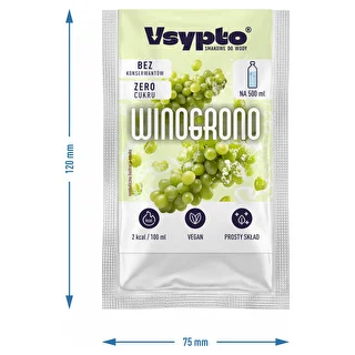 VSYPTO o smaku winogron, 3g – zdjęcie 4