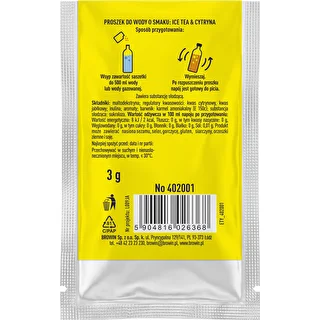 Vsypto Ice Tea Cytryna - zestaw 15x3g – zdjęcie 6