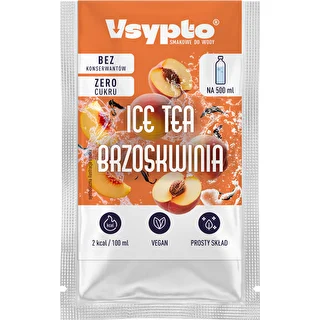 VSYPTO o smaku Ice Tea Brzoskwinia, 3g – zdjęcie 2