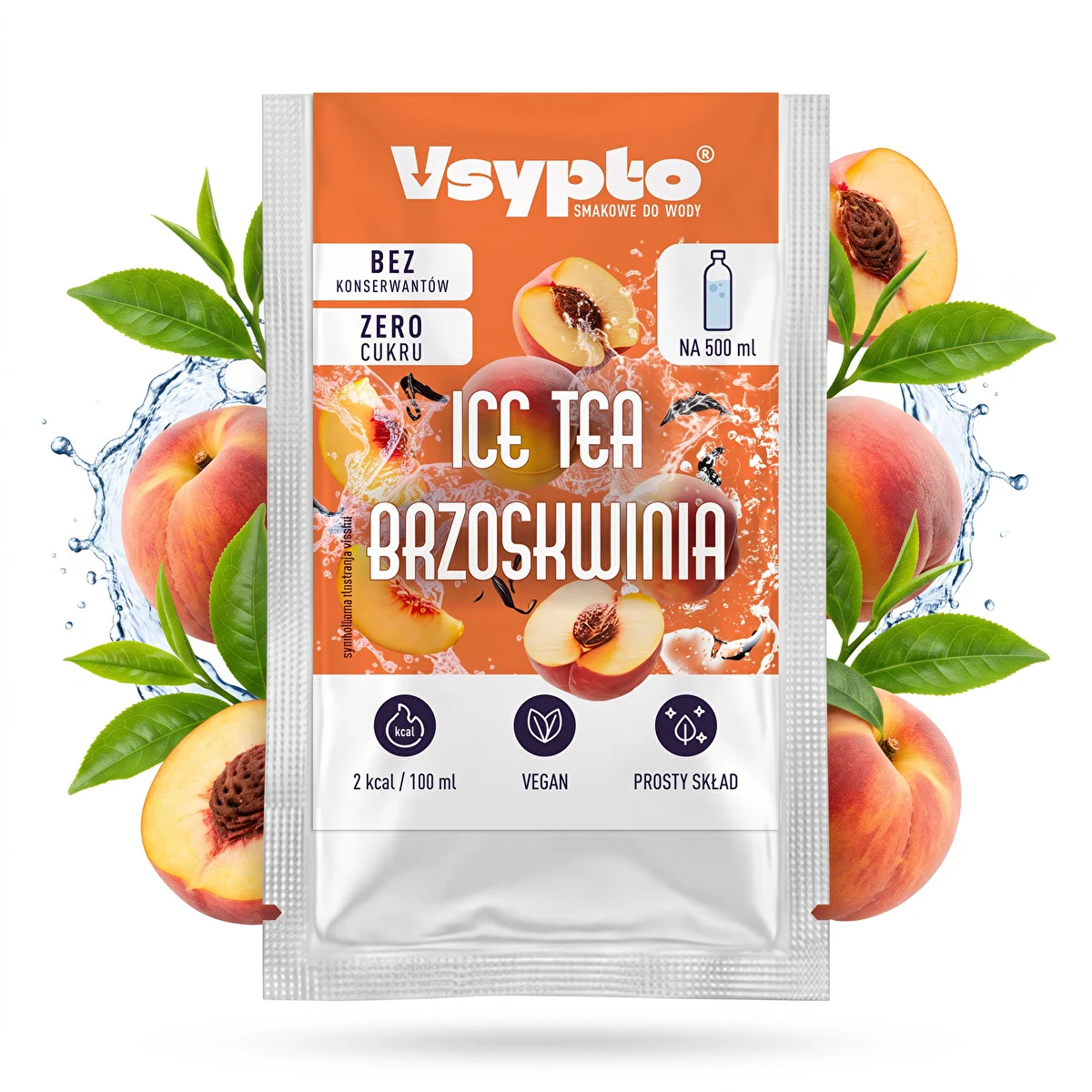 VSYPTO o smaku Ice Tea Brzoskwinia, 3g