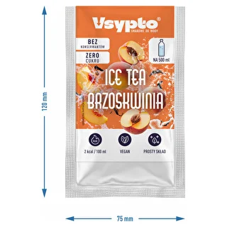 VSYPTO o smaku Ice Tea Brzoskwinia, 3g – zdjęcie 4