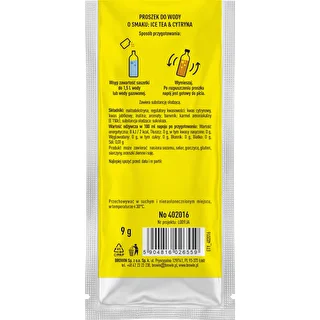 VSYPTO o smaku Ice Tea Cytryna, 9g – zdjęcie 3