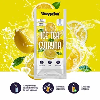 VSYPTO o smaku Ice Tea Cytryna, 9g – zdjęcie 6