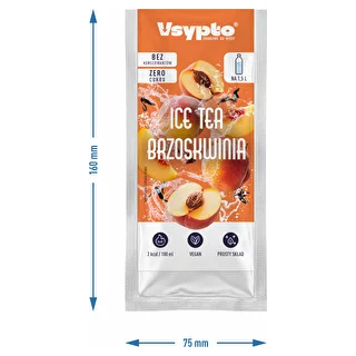 VSYPTO o smaku Ice Tea Brzoskwinia, 9g – zdjęcie 4