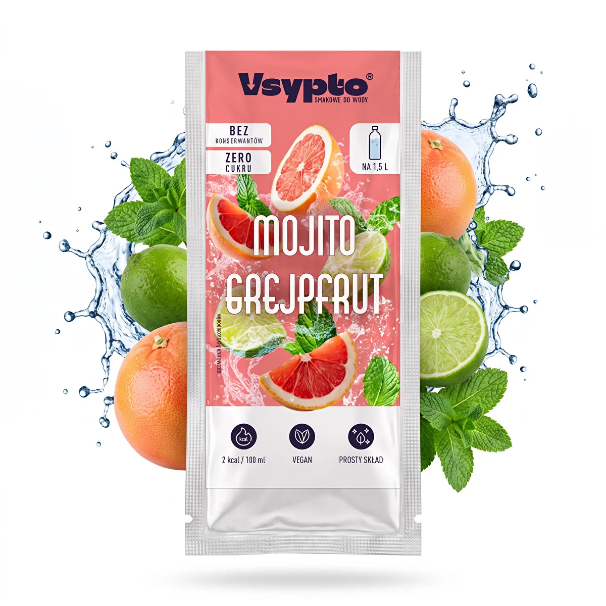 VSYPTO o smaku Mojito Grejpfrut, 9g