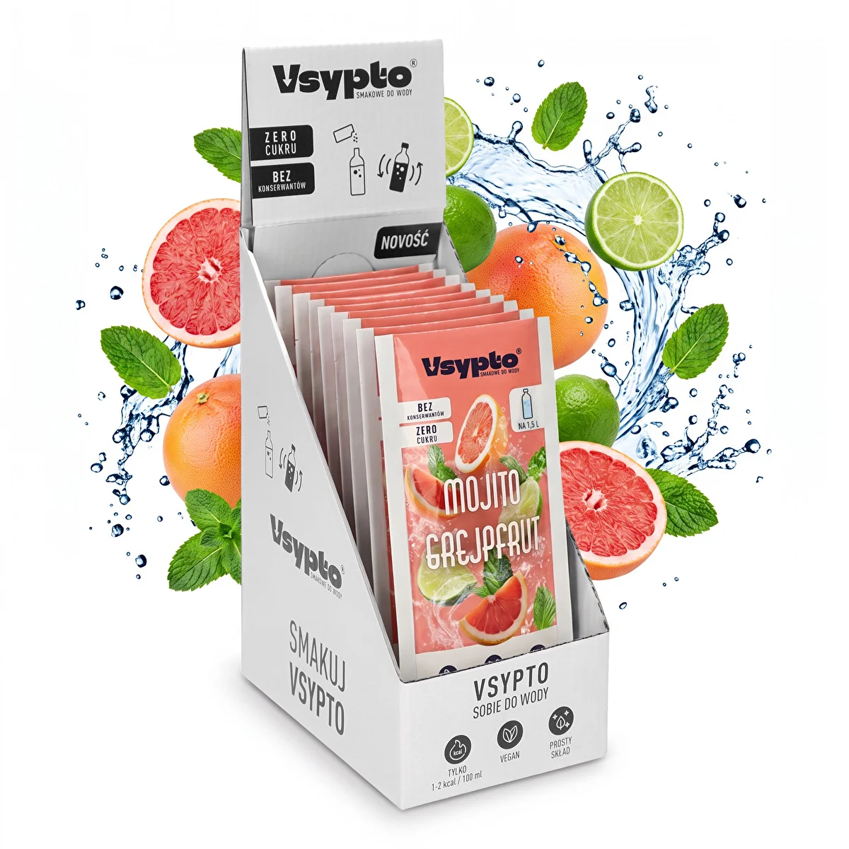 Vsypto Mojito Grejpfrut - zestaw 15x9g