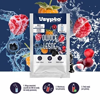 VSYPTO o smaku owoców leśnych, 3g – zdjęcie 6
