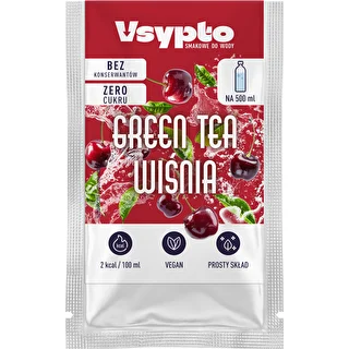 VSYPTO o smaku Green Tea Wiśnia, 3g – zdjęcie 2