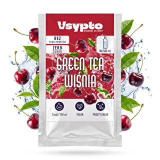 VSYPTO o smaku Green Tea Wiśnia, 3g