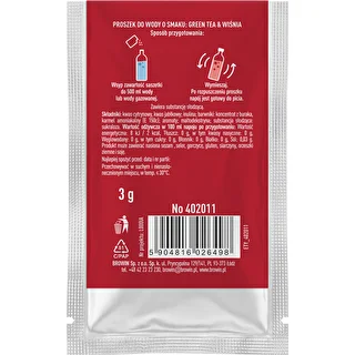 VSYPTO o smaku Green Tea Wiśnia, 3g – zdjęcie 3