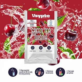 VSYPTO o smaku Green Tea Wiśnia, 3g – zdjęcie 6