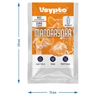VSYPTO o smaku mandarynek, 3g – zdjęcie 4