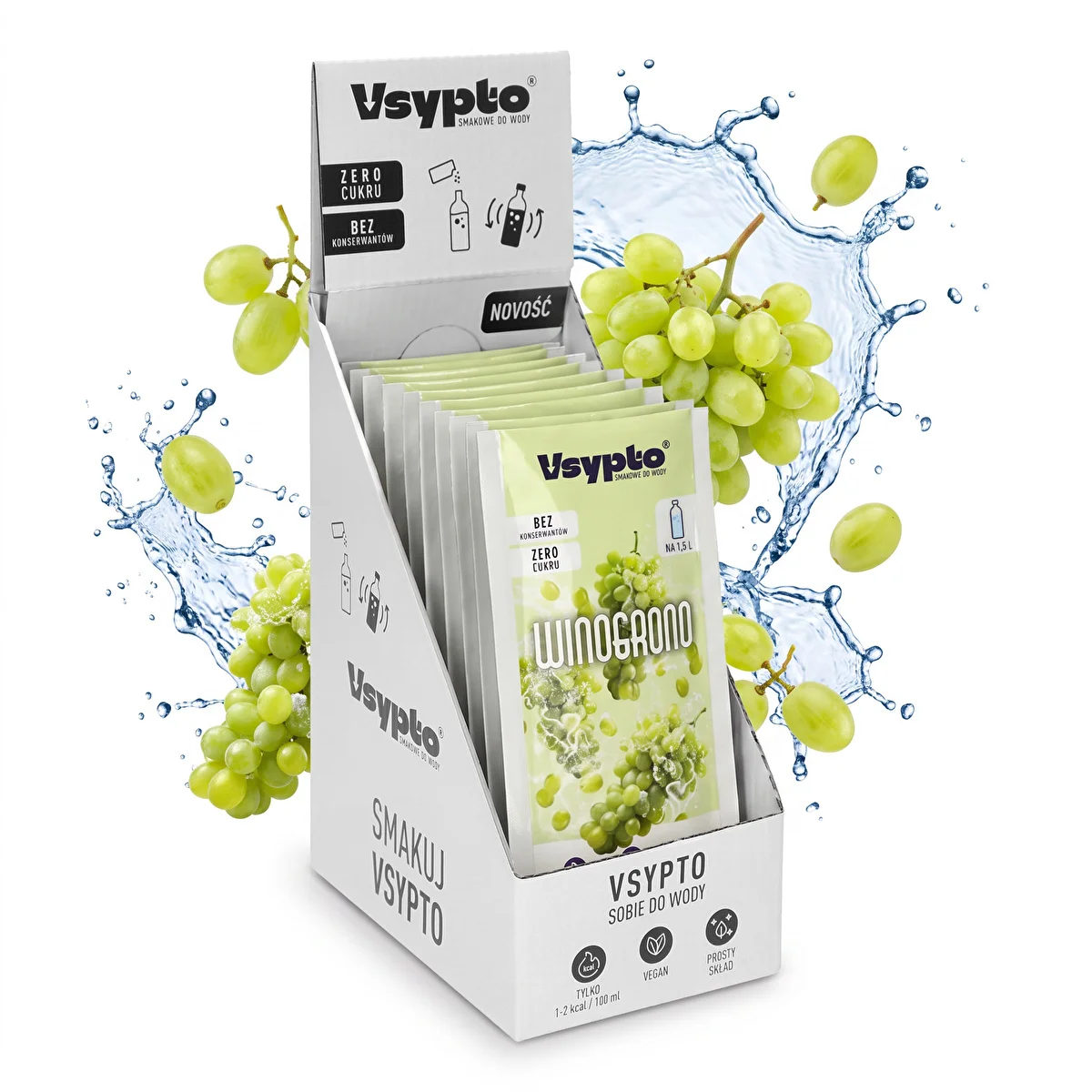Vsypto Winogrono - zestaw 15x9g