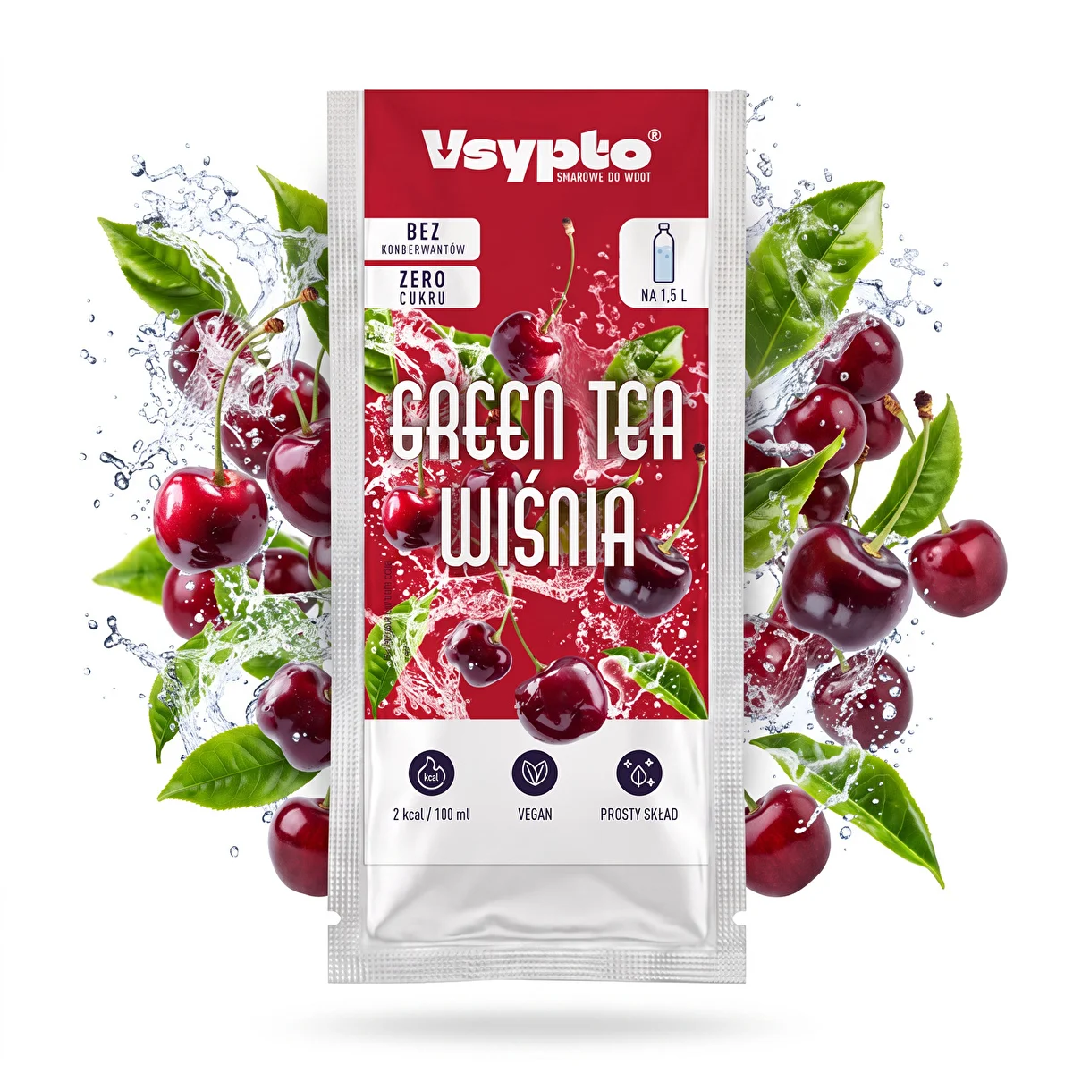 VSYPTO o smaku Green Tea Wiśnia, 9g