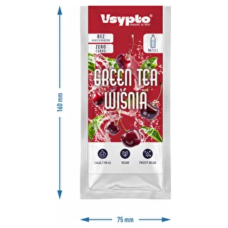 VSYPTO o smaku Green Tea Wiśnia, 9g – zdjęcie 4