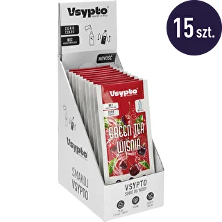 Vsypto Green Tea Wiśnia - zestaw 15x9g – zdjęcie 2