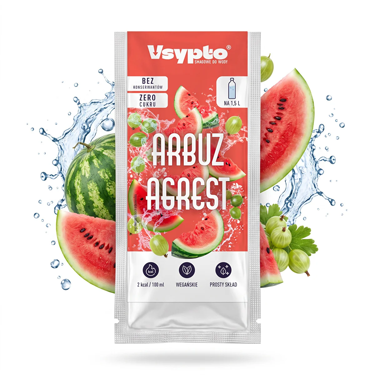 VSYPTO o smaku Arbuz Agrest, 9g