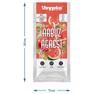 VSYPTO o smaku Arbuz Agrest, 9g – zdjęcie 4