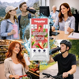 VSYPTO o smaku Truskawka Matcha, 9g – zdjęcie 8