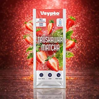 VSYPTO o smaku Truskawka Matcha, 9g – zdjęcie 5
