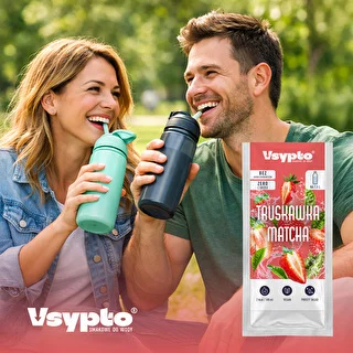 VSYPTO o smaku Truskawka Matcha, 9g – zdjęcie 7