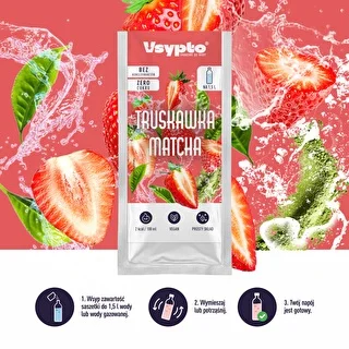 VSYPTO o smaku Truskawka Matcha, 9g – zdjęcie 6