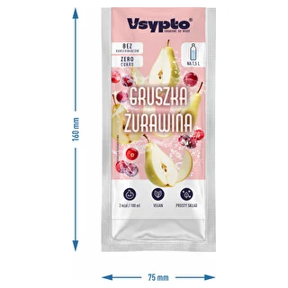 VSYPTO o smaku Gruszka Żurawina, 9g – zdjęcie 4