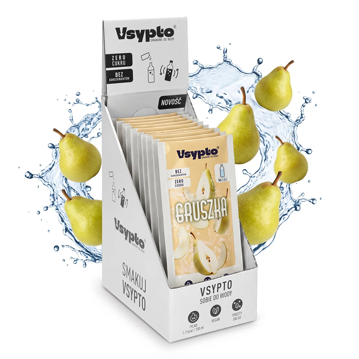 Vsypto Gruszka - zestaw 15x9g