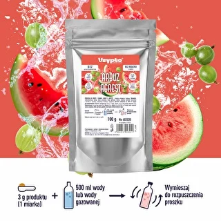 VSYPTO o smaku Arbuz Agrest, 100g – zdjęcie 2