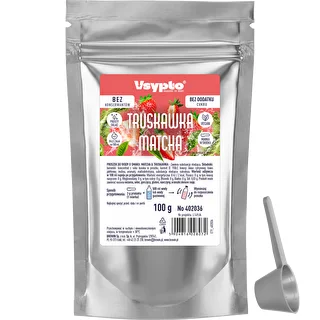 VSYPTO o smaku Truskawka Matcha, 100g – zdjęcie 1