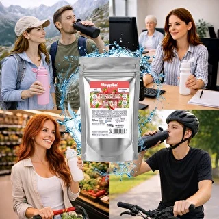 VSYPTO o smaku Truskawka Matcha, 100g – zdjęcie 4