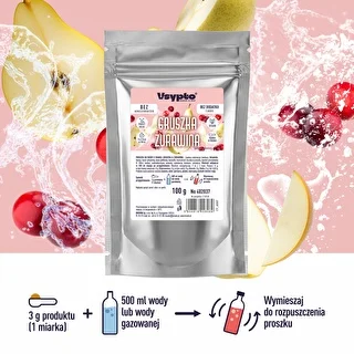 VSYPTO o smaku Gruszka Żurawina, 100g – zdjęcie 2