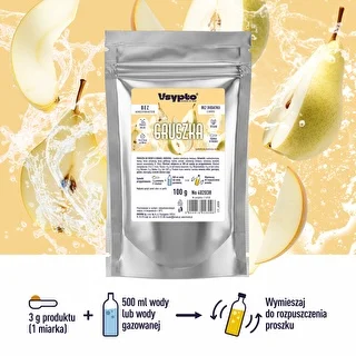 VSYPTO o smaku gruszki, 100g – zdjęcie 2