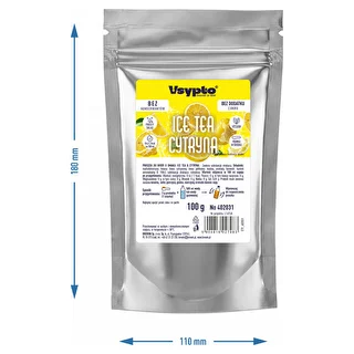 VSYPTO o smaku Ice Tea Cytryna, 100g – zdjęcie 5