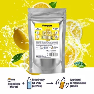VSYPTO o smaku Ice Tea Cytryna, 100g – zdjęcie 2