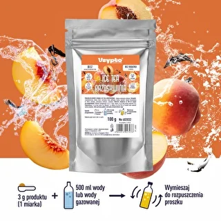 VSYPTO o smaku Ice Tea Brzoskwinia, 100g – zdjęcie 2