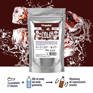 VSYPTO o smaku Cola, 100g – zdjęcie 2