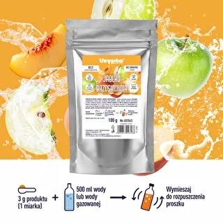 VSYPTO o smaku Jabłko Brzoskwinia, 100g – zdjęcie 2