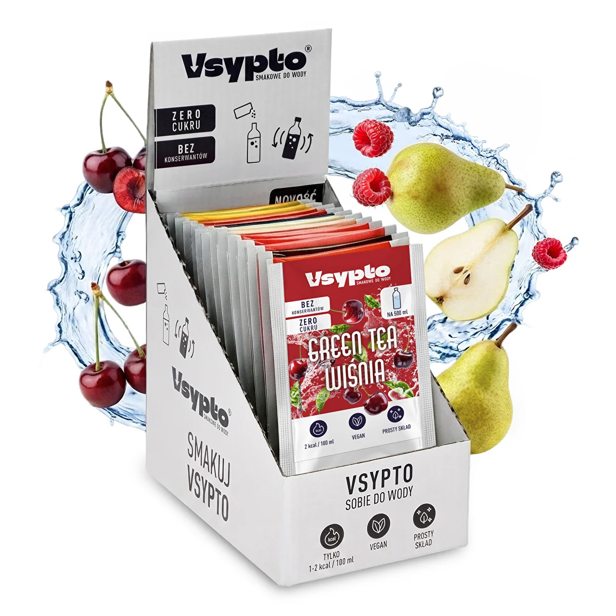 VSYPTO mix smaków, 15x3g