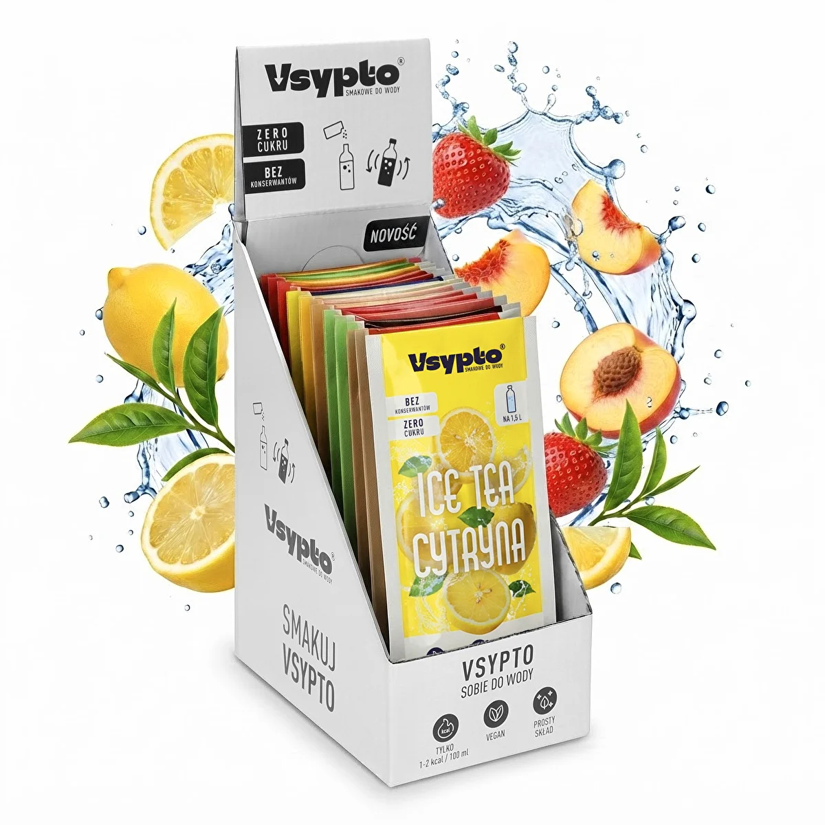 VSYPTO mix smaków, 15x9g